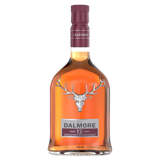 The Dalmore 12 Year Old Highland Single Malt Scotch Whisky ABV 40% Vol 70cl /700ml (With Giftbox)