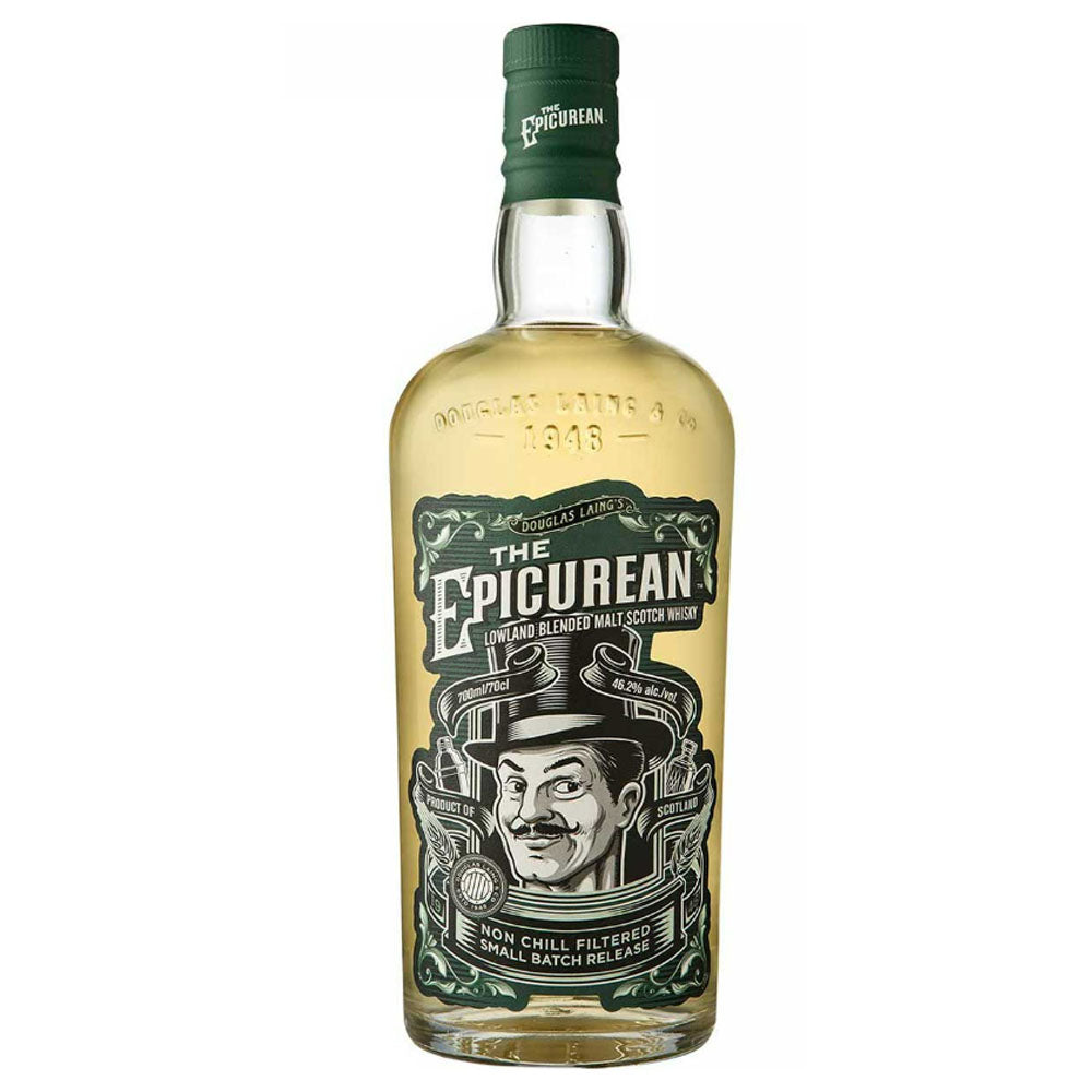 Douglas Laing The Epicurean Lowland Blended Malt Scotch Whisky ABV 46.2% 70cl With Gift Box