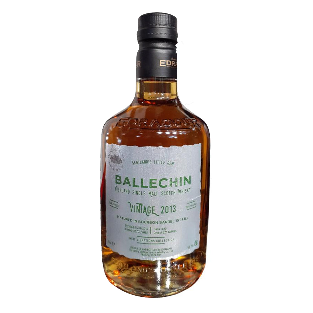 Ballechin 10 Year Old 2013 Bourbon Barrel 1st Fill #20 New Vibrations ABV 57.7% 700ml