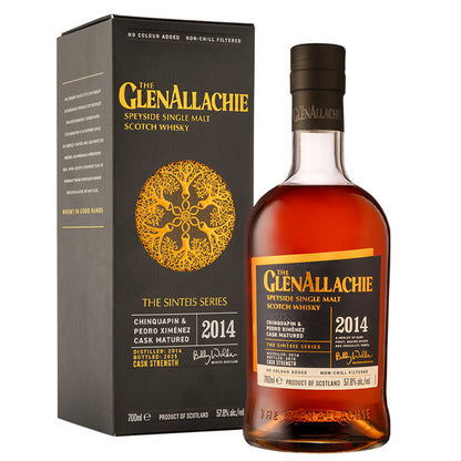 GlenAllachie Sinteis Part I: 2014 Chinquapin & PX Cask Matured ABV 57.8% 700ml