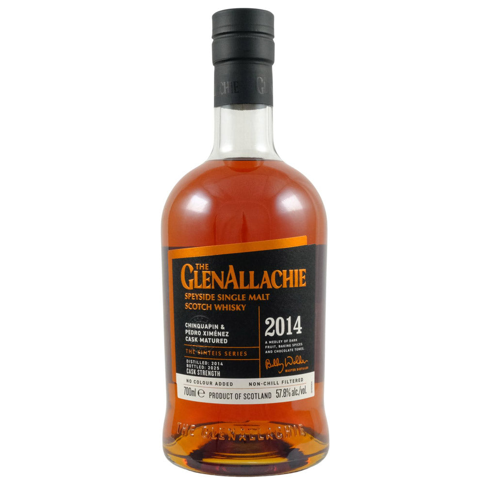 GlenAllachie Sinteis Part I: 2014 Chinquapin & PX Cask Matured ABV 57.8% 700ml