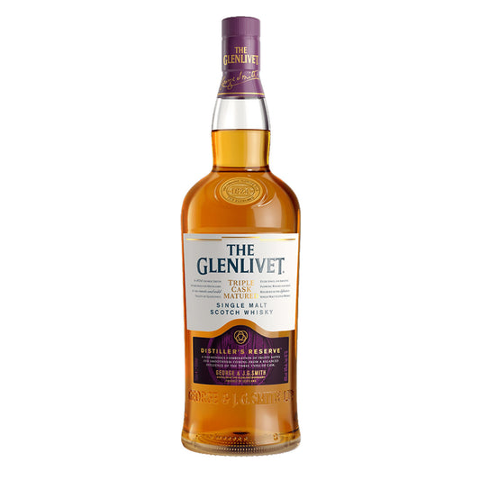 The Glenlivet Triple Cask Matured Distiller's Reserve Single Malt Scotch Whisky ABV 40% Vol 100ml / 10cl / 1L (No Box)