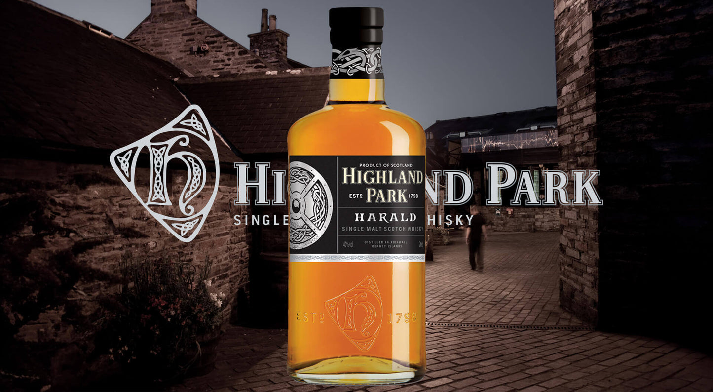 Highland Park Harald Kirkwall Isle of Orkney Single Malt Scotch Whisky ABV 40% Vol 70cl / 700ml (No Box)
