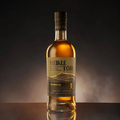 Meikle Toir The Original 5 Year Peated Speyside Single Malt Scotch Whisky ABV 50% Vol 70cl / 700ml (With Gift Box)