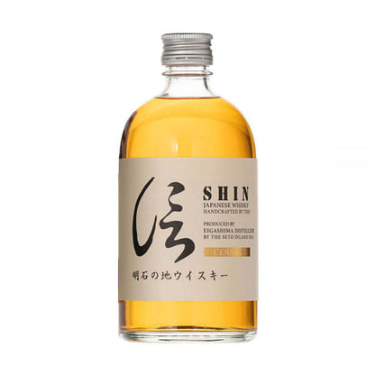 Shin Japanese Whisky Classic Handcrafted by Toji Produced by Eigashima Distillery ABV 40% Vol 50cl / 500ml