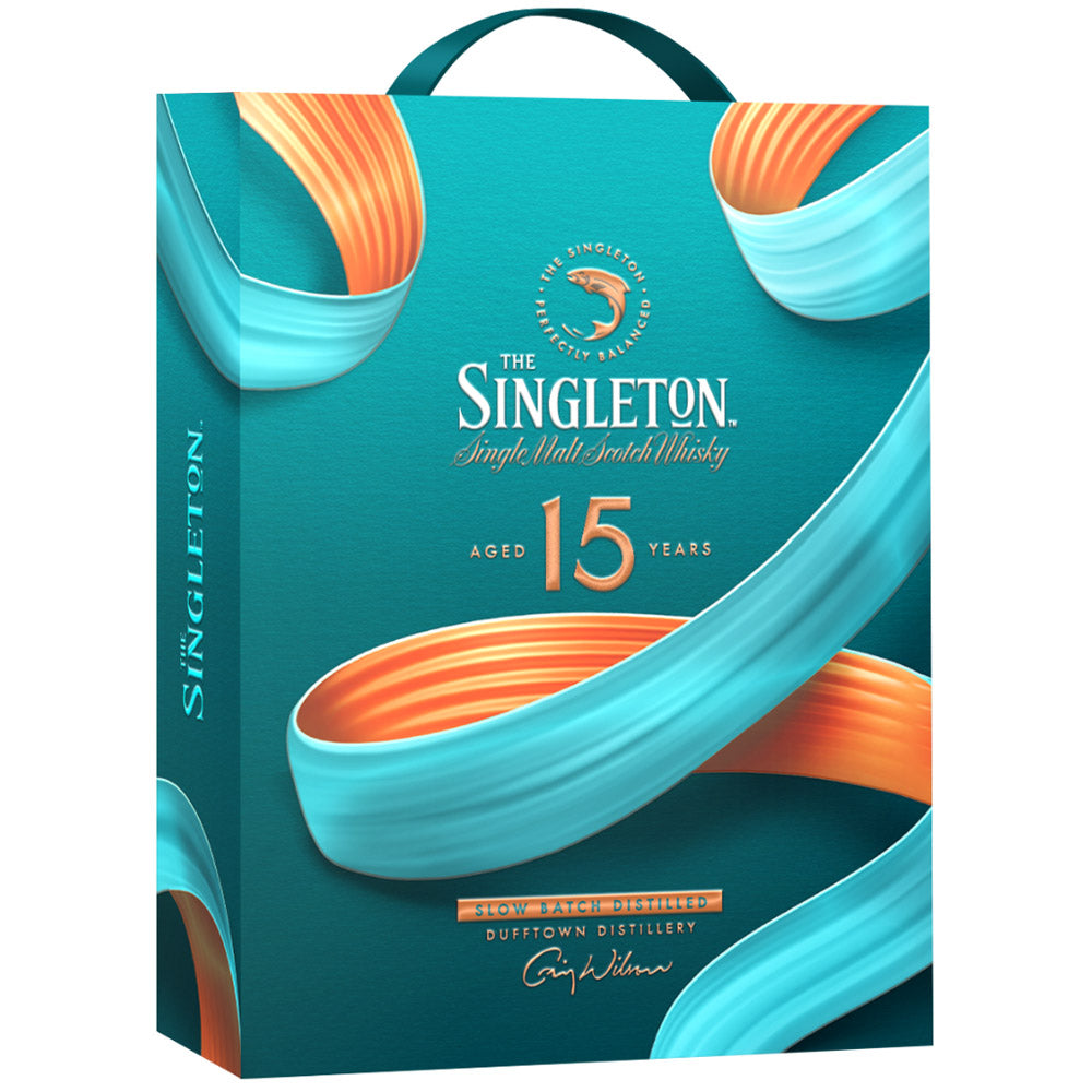 Singleton 15 Years Single Malt Whisky 700ml Gift Set with 2 Glasses