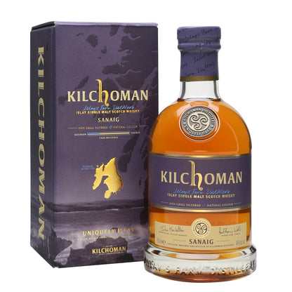 Kilchoman Sanaig Islay Single Malt Scotch Whisky ABV 46% Vol 700ml / 70cl