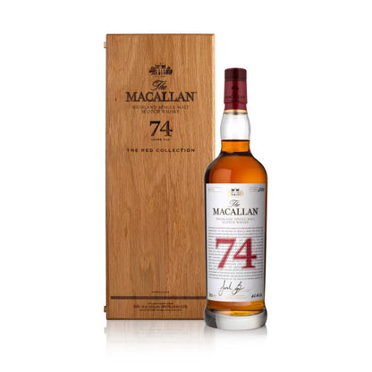 The Macallan Red Collection 74 Year Old Highland Single Malt Scotch Whisky ABV 42.6% Vol 700ml / 70cl