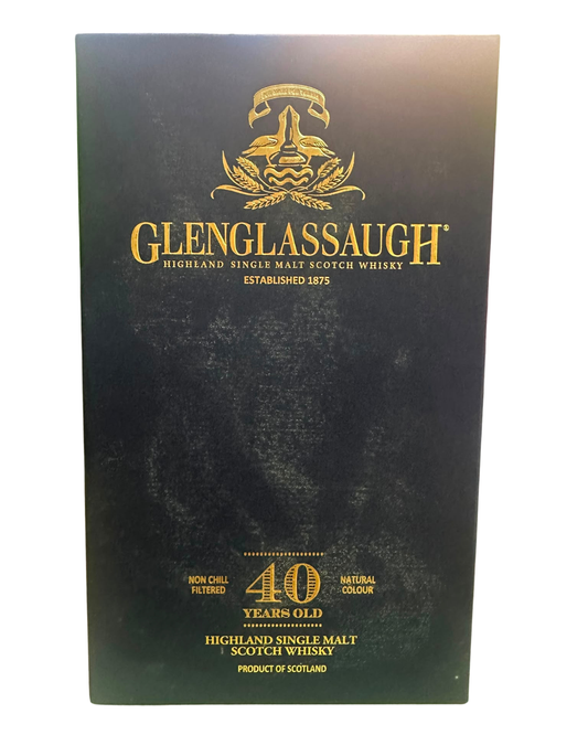Glenglassaugh 40 Year Old 1973 Vintage Highland SIngle Malt Scotch Whisky