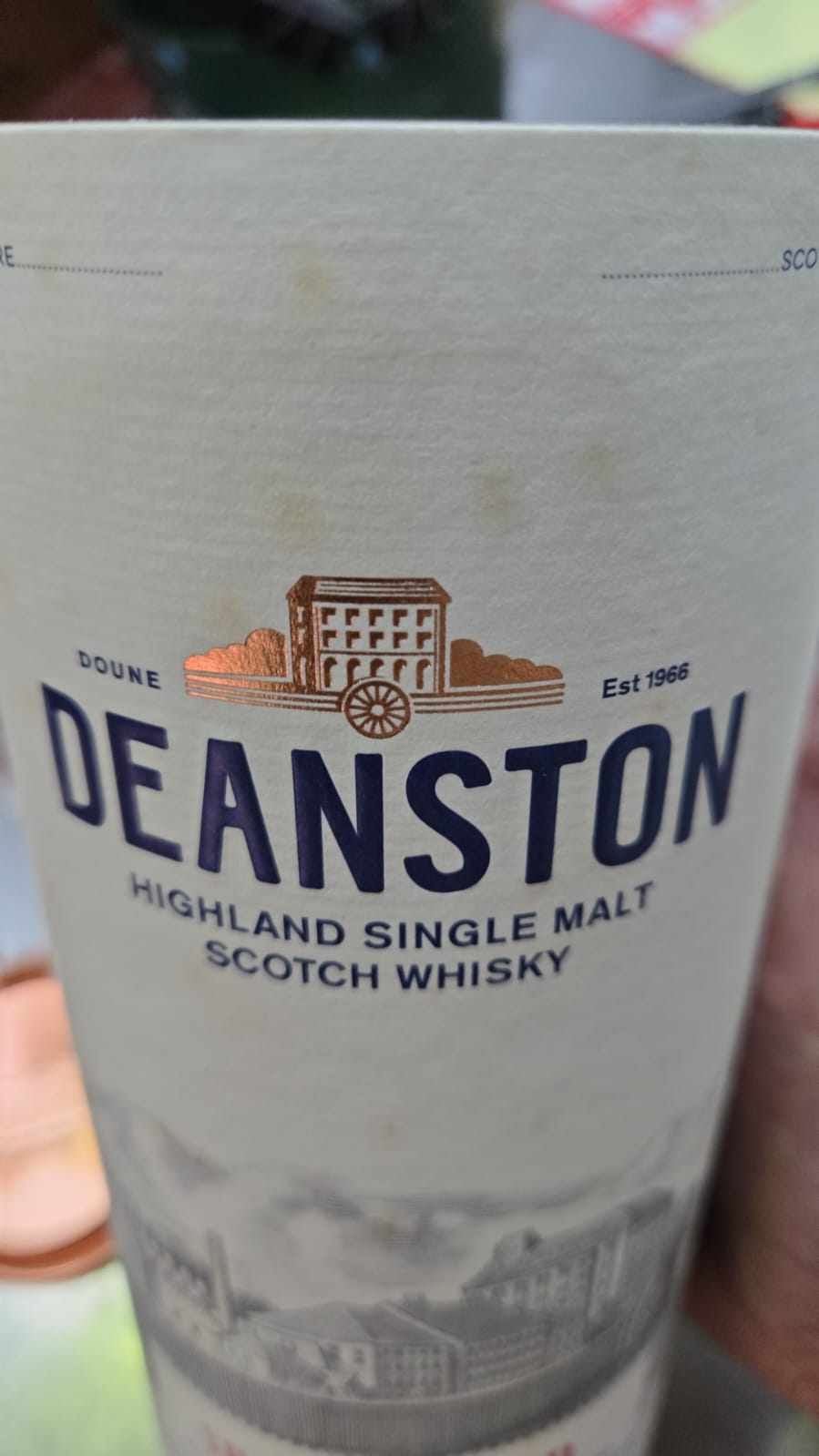 Deanston 18 Year Old Highland Single Malt Scotch Whisky ABV 46.3