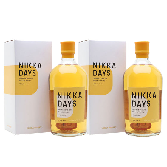 Bundle of 2 Bottles : Nikka Days Smooth & Delicate Blended Whisky 700ml ABV 40% (Local Agent Stock)