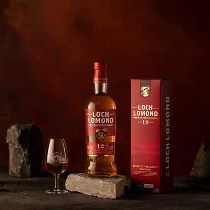 Loch Lomond 12 Year in Specially Selected American Oak Casks Perfectly Balanced Highland Single Malt Whisky ABV 46% Vol 70cl / 700ml