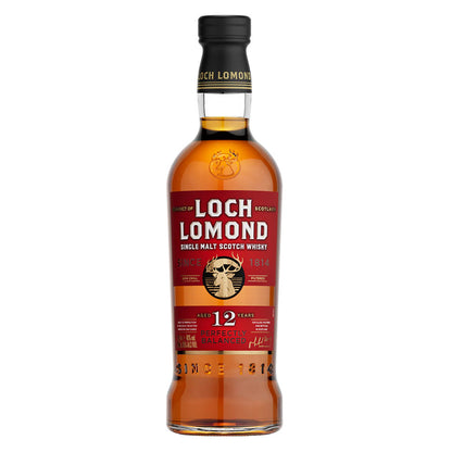 Loch Lomond 12 Year in Specially Selected American Oak Casks Perfectly Balanced Highland Single Malt Whisky ABV 46% Vol 70cl / 700ml
