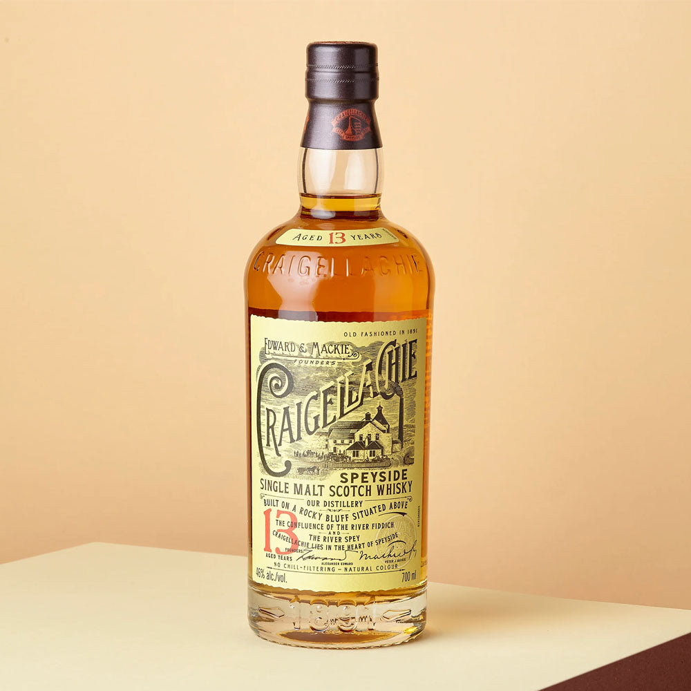 Craigellachie 13 Year Old Speyside Single Malt Scotch Whisky ABV 46% Vol 70cl / 700ml (No Box)