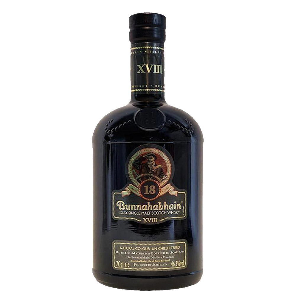 Bunnahabhain XVIII 18 Years (Older Bottling) Single Malt Whisky ABV 46.3% 700ml