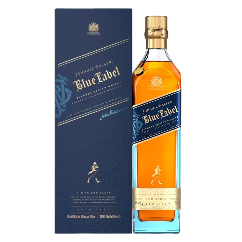 (BFCM Sale) Johnnie Walker Blue Label 750ml with Gift Box - Bundle of 3 Bottles (Official Agent Stock)