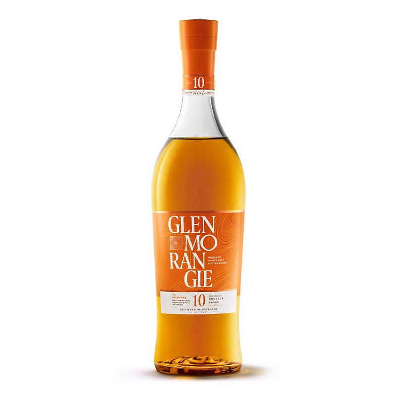Glenmorangie 10 Year Old The Original Bourbon Casks Highland Single Malt Scotch Whisky ABV 40% Vol 70cl / 700ml (With Box)