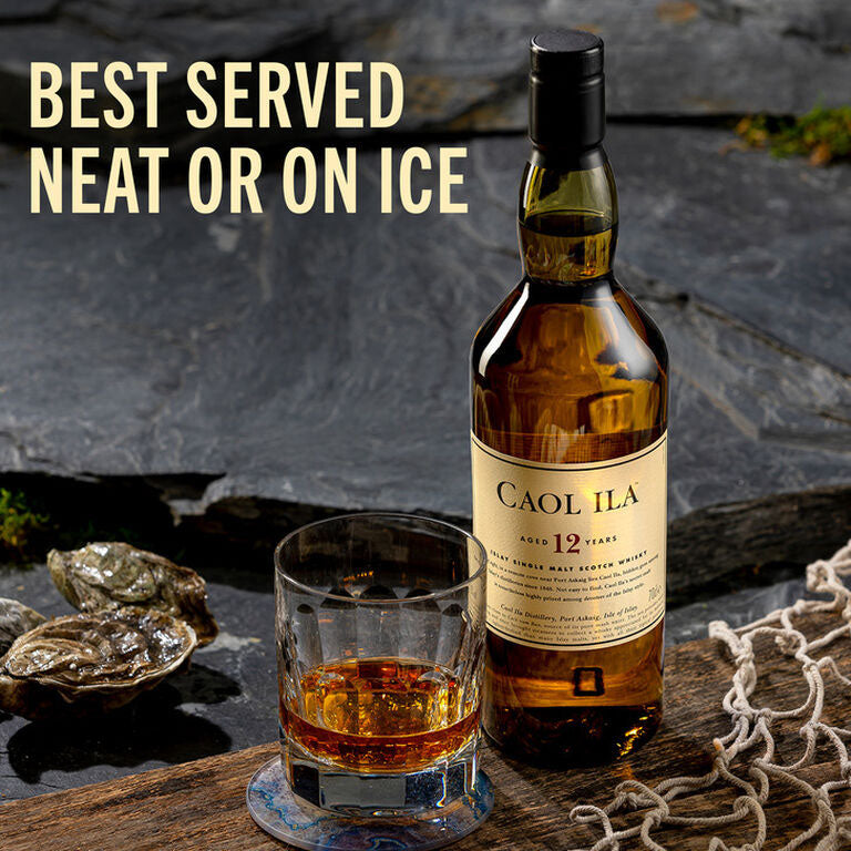 Caol Ila 12 Year Old Islay Single Malt Scotch Whisky ABV 43% Vol 700ml / 70cl (No Box)