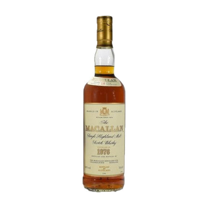 The Macallan 1976 18 Year Old Sherry Oak (Bottled 1994) Single Highland Scotch Whisky ABV 43% 750ml