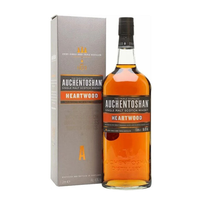 Auchentoshan Heartwood Single Malt Scotch Whisky ABV 40% 1000ml with Box