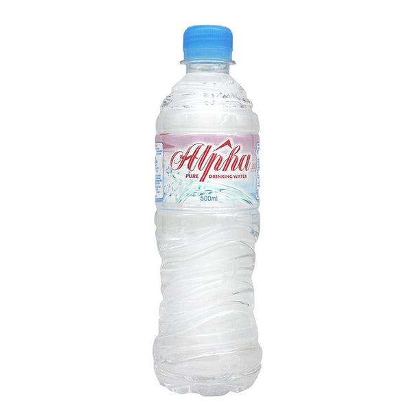 Alpha Mineral Water (24 x 500ml) – The Whisky Shop Singapore