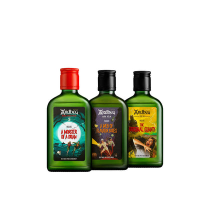 ardbeg monsters of smoke Ardbeg Monster Of Smoke 3x 200ml (Gift Pack) Islay Single Malt Scotch – The Whisky Shop Singapore
