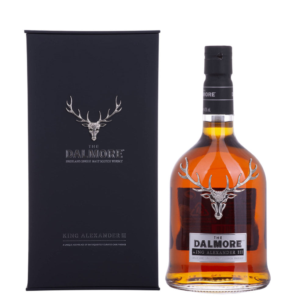 Dalmore King Alexander III With 2 Rock Glasses Gift Set ABV 40% 700ml