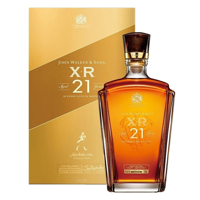Johnnie Walker (John Walker & Sons) XR 21 Year Old CNY 2023 Limited Edition with 2 Shooter Glass ABV 40% 750ml (Gift Pack)