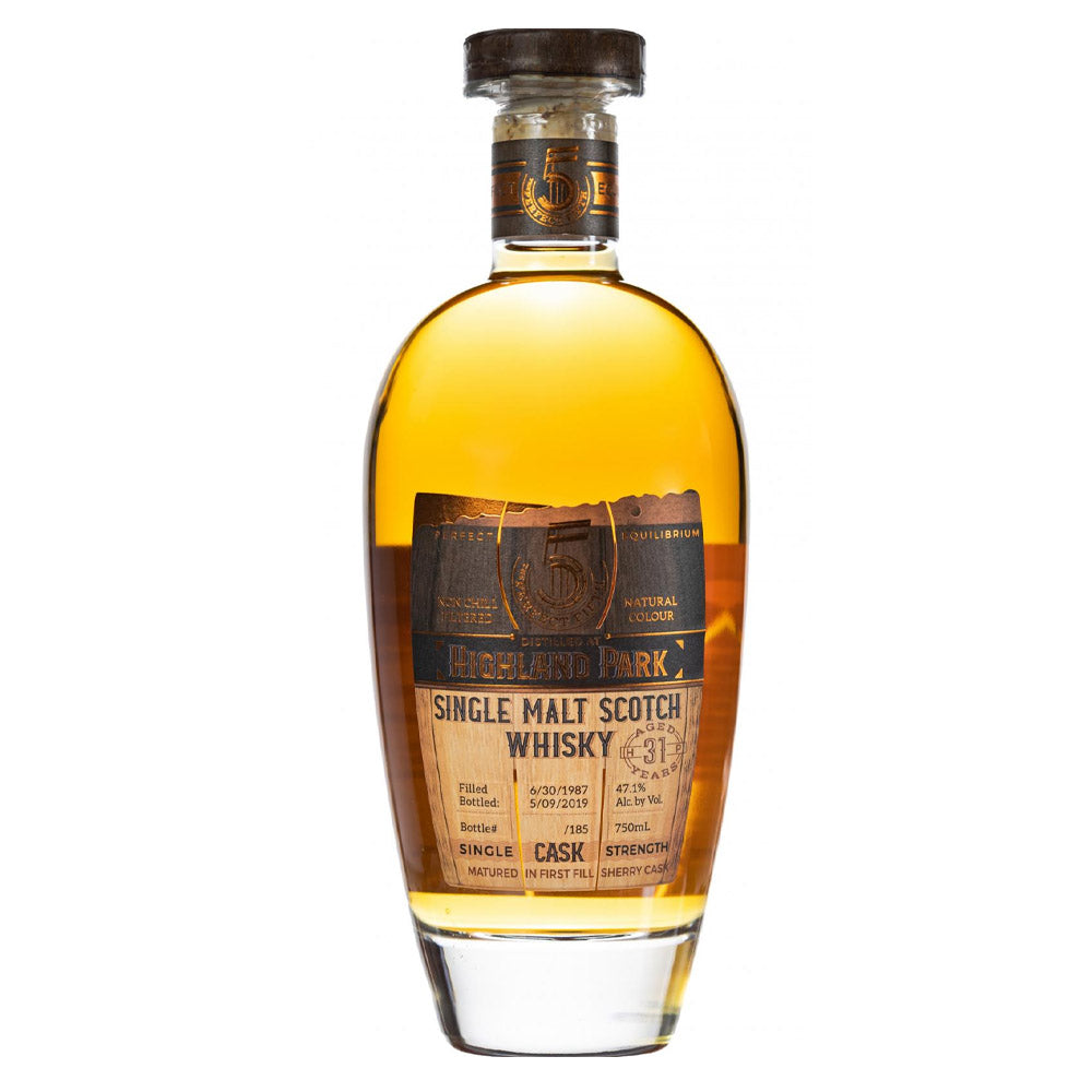 Highland Park 31 Year Distilled 1987 Bottled 2019 (The Perfect Fifth Equilibrium) Single Cask, Cask Strength ABV 47.1% 750ml