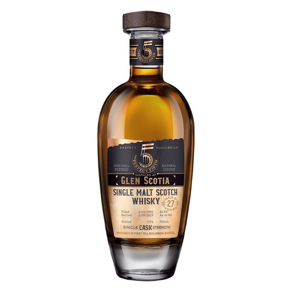 The Perfect Fifth Equilibrium 27 Year Old Distilled 1992 at Glen Scotia Bottled 2019 Single Cask, Cask Strength Matured in First Filled Bourbon Barrel Campbeltown Single Malt Scotch Whisky ABV 45.9% Vol 75cl / 750ml