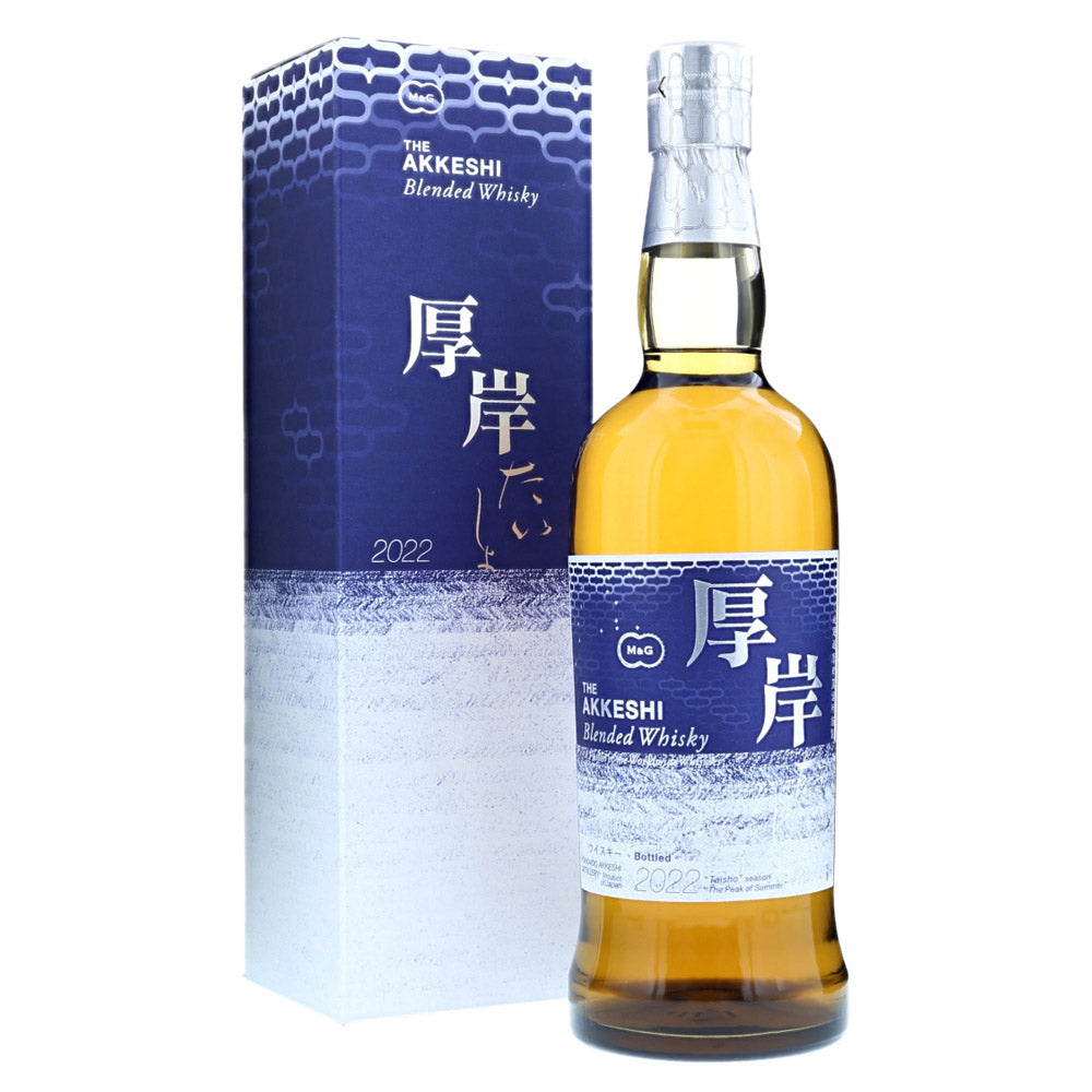 Akkeshi 厚岸 Taisho 大暑 2022 (Limited Edition 8 out of 24) Japanese Blended Malt Whisky 24th Solar Term ABV 48% 70cl with Gift Box