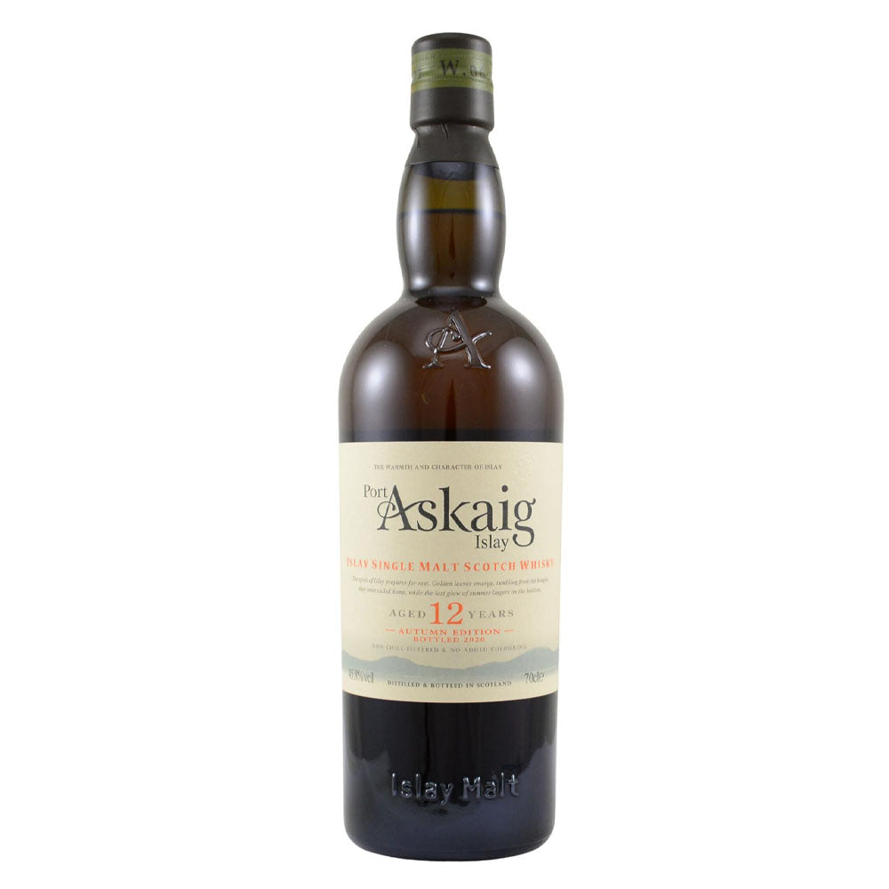 Port Askaig 12 Year Old Autumn Edition Islay Single Malt Scotch Whisky ABV 45.8% 700ml
