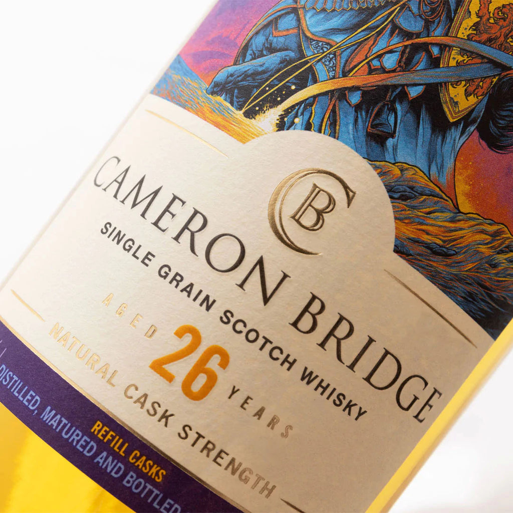 Cameron Bridge 26 Year Old Special Release 2022 Single Grain Scotch ABV 56.20% 700ml