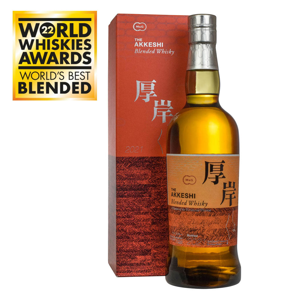 Akkeshi 厚岸 4/24 Shosho 処暑 2021 (Limited Edition 4 out of 24) World Blended Whisky 14th Solar Term ABV 48% 70cl with Gift Box