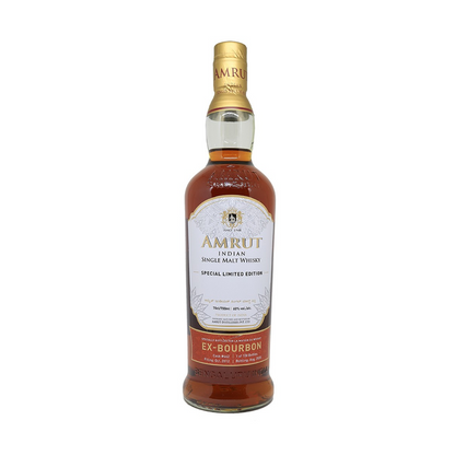 Amrut Ex-Bourbon Limited Edition Cask Number 662 One of 108 Bottles Filling Oct 2012 Bottling Aug 2020 Indian Single Malt Single Cask Whisky ABV 60% 70cl / 700ml