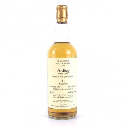 Ardbeg 1975 11 Years Duthie - Corti Brothers - The Whisky Shop Singapore