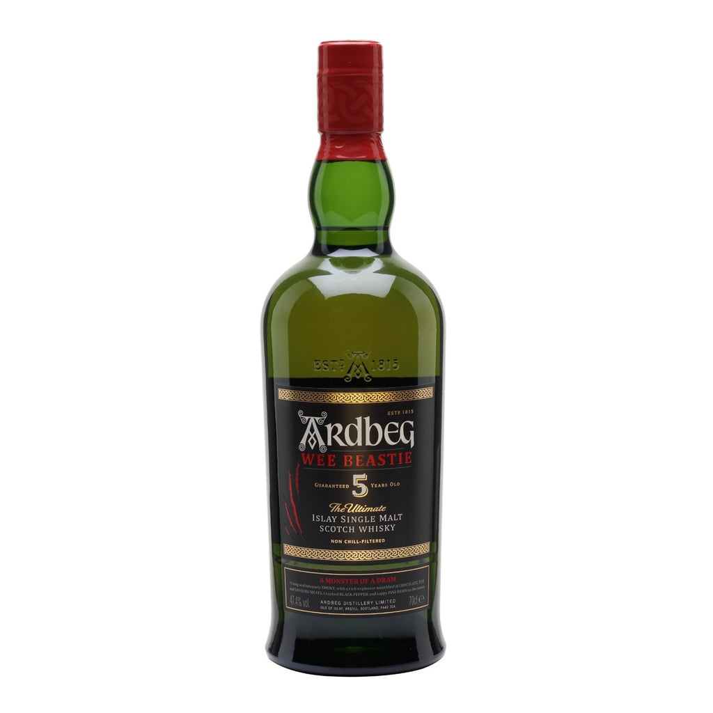 Ardbeg Wee Beastie 5 Year Old Single Malt Islay Scotch Whisky ABV 47.4% 70cl