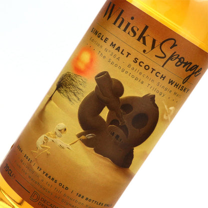 Ballechin 2004 17 Year Old Whisky Sponge  Edition No.36A First Fill Bourbon Barrel Highland Single Malt Scotch Whisky ABV 53.7% 70cl/700ml (Pre-Order 7 Days)