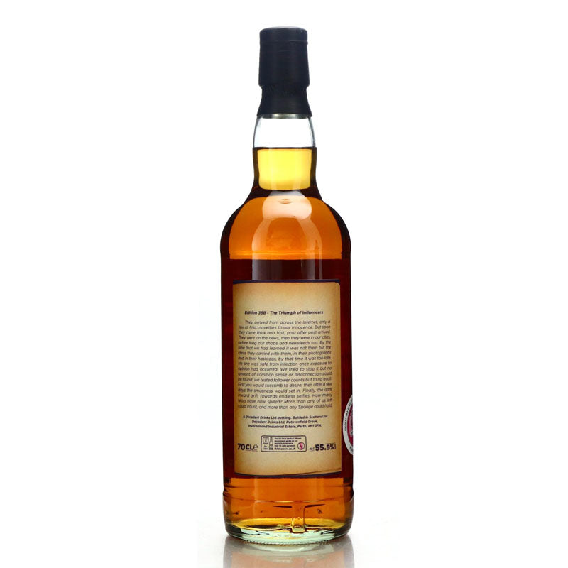 Ballechin 2004 17 Year Old Whisky Sponge Edition No.36B Refill Fino Sherry Butt ABV 55.5% 70CL