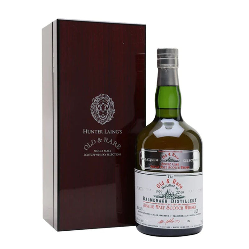 Balmenach 1979 40 Year Old "Old & Rare Heritage" ABV 45.4% 70CL with Gift Box