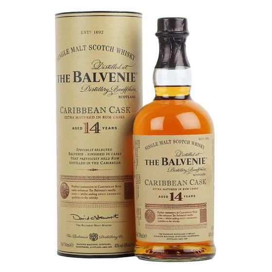 Balvenie 14 Year Caribbean Cask - The Whisky Shop Singapore