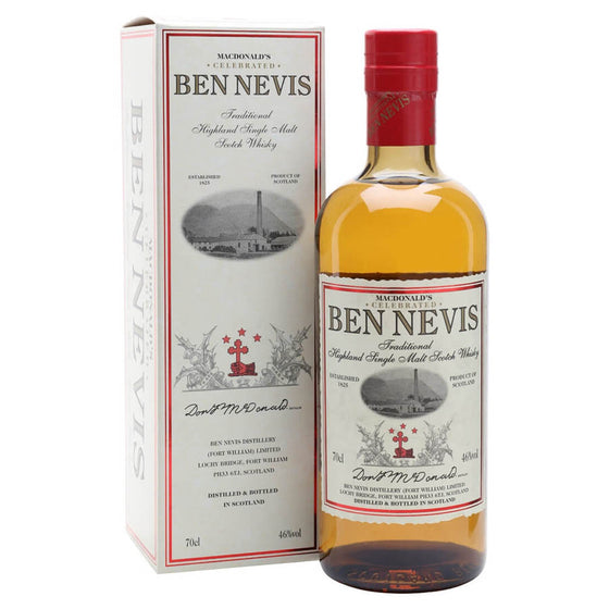 Ben Nevis Traditional Highland Single Malt Scotch Whisky 700ml ABV 46%