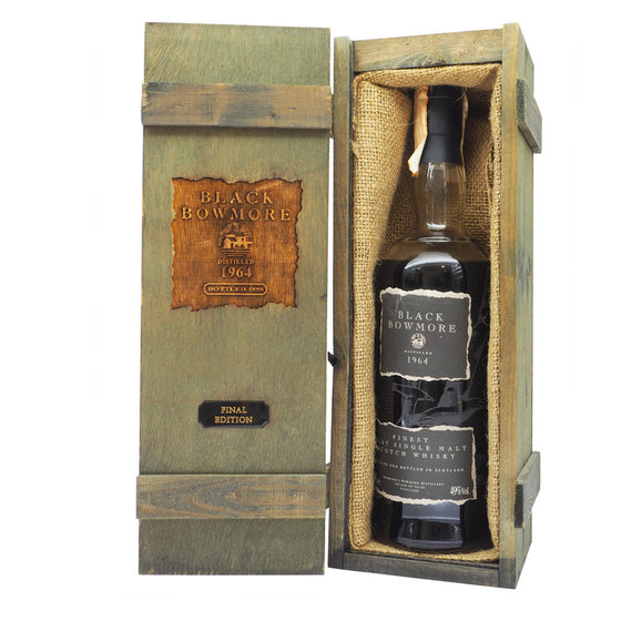 Black Bowmore 1964 31 Years Third Edition - Bottle 2 - The Whisky Shop Singapore