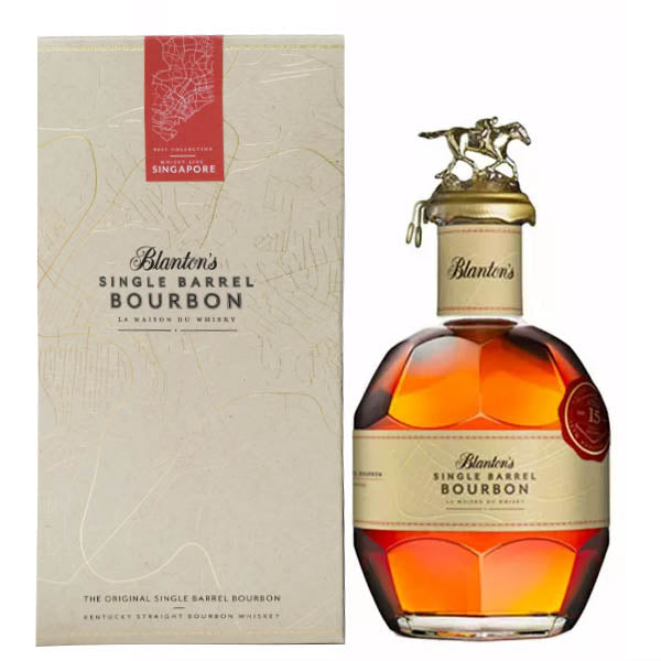Blanton's Single Barrel Bourbon LMDW 15th Anniversary 2021 (Singapore Exclusive) Limited Edition 700ml ABV 56%