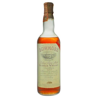 Bowmore 1965 - Soffiantino (Bot. 1980s) No Box - The Whisky Shop Singapore
