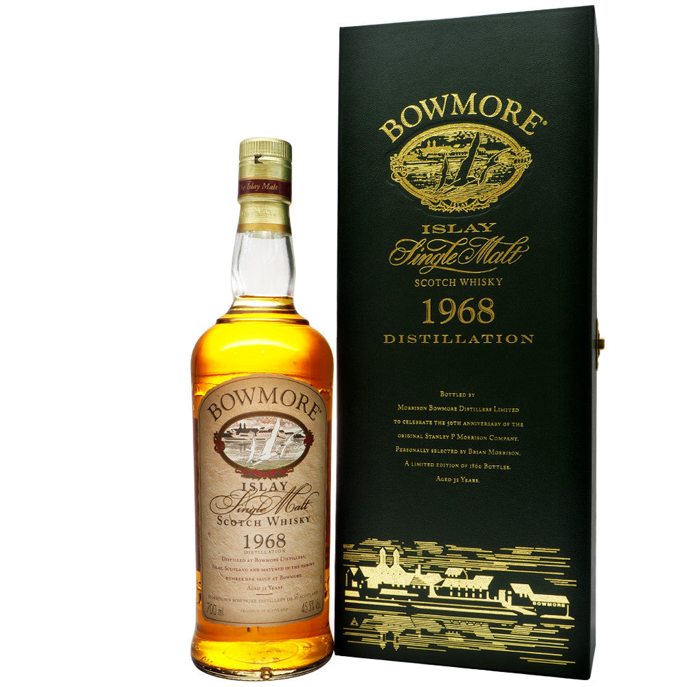 Bowmore 1968 32 Years - 50th Anniversary Edition - The Whisky Shop Singapore