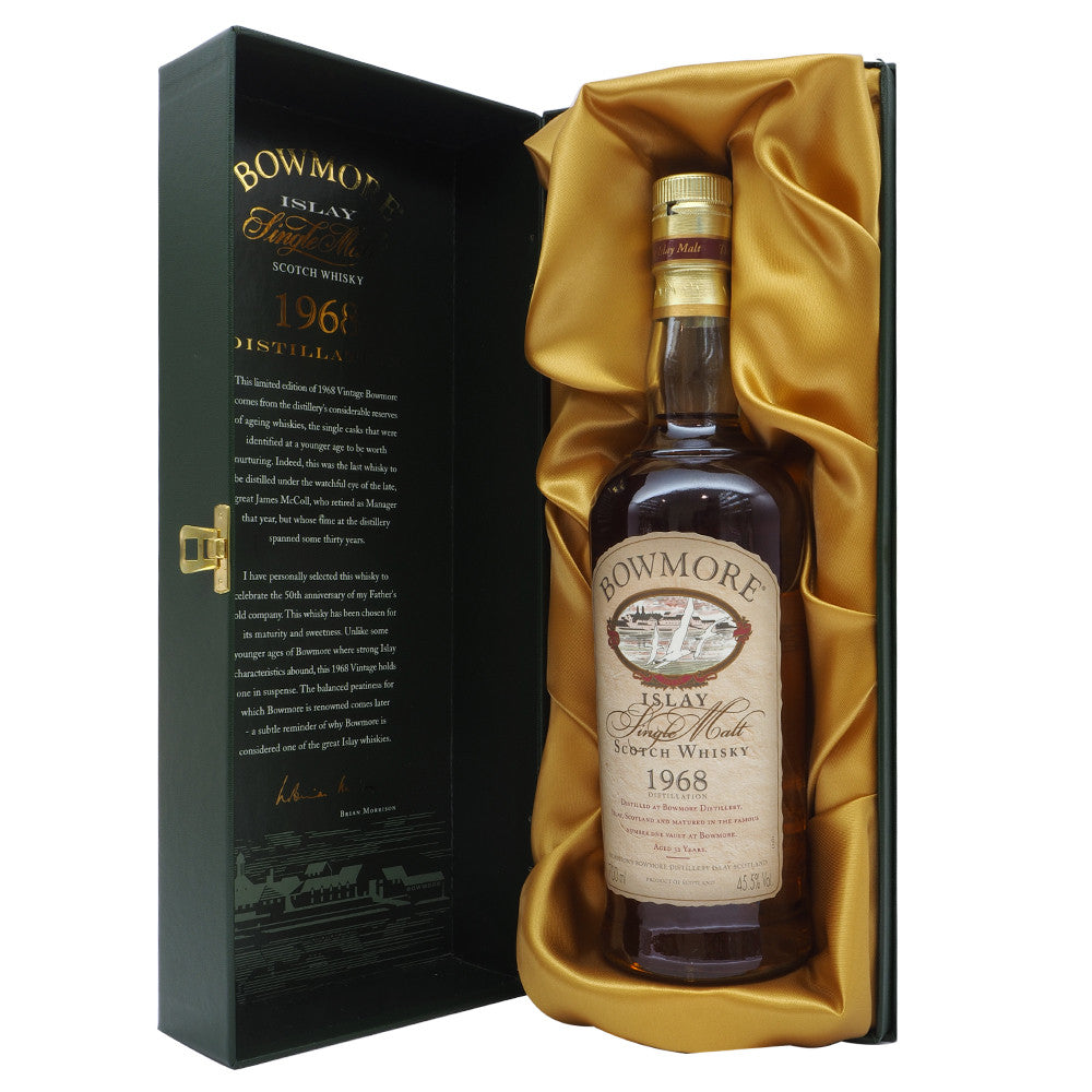 Bowmore 1968 32 Years - 50th Anniversary Edition - The Whisky Shop Singapore