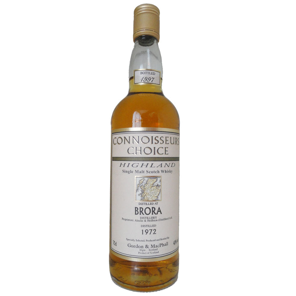 Brora 1972 Gordon & MacPhail - Connoisseurs Choice (Bot. 1997) - The Whisky Shop Singapore