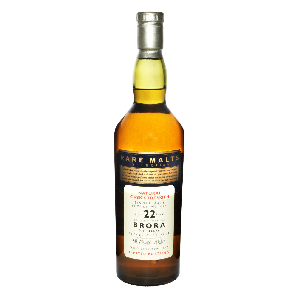 Brora 1972 22 Years #1 - Rare Malts Selections (58.7% ABV) - The Whisky Shop Singapore