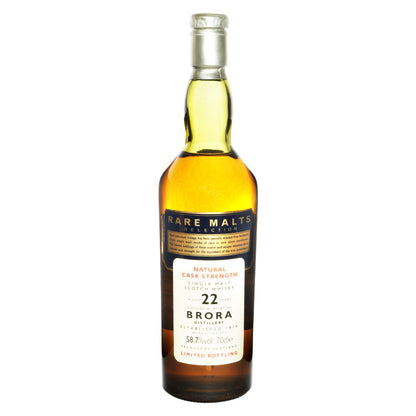 Brora 1972 22 Years Rare Malts Selections - Bottle 2 (58.7% ABV) - The Whisky Shop Singapore